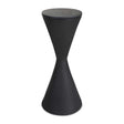 Modern European furniture - Black Hourglass Drink Table - www.oroa.com