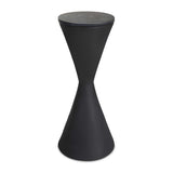 Modern European furniture - Black Hourglass Drink Table - www.oroa.com