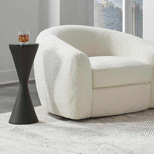   Black Hourglass Drink Table | Oroa.com