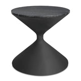 Black Hourglass Side Table | Uttermost Time's Up