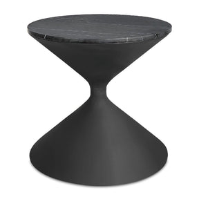 Modern European furniture - Black Hourglass Side Table - www.oroa.com