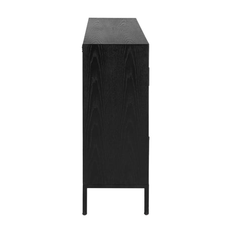 2-Door Oak Veneer Cabinet | Uttermost Front Range