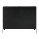 2-Door Oak Veneer Cabinet | Uttermost Front Range