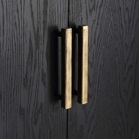 2-Door Oak Veneer Cabinet | Uttermost Front Range