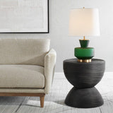 Rattan Hourglass Side Table | Uttermost Bongo