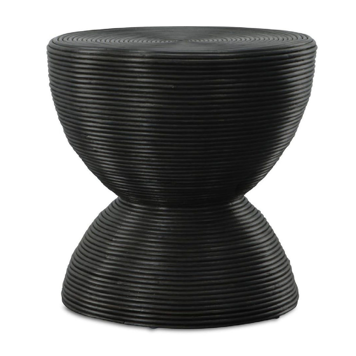 Rattan Hourglass Side Table | Uttermost Bongo
