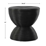 Rattan Hourglass Side Table | Uttermost Bongo