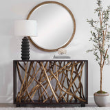 Modern European furniture - Teak Branches Console Table - www.oroa.com