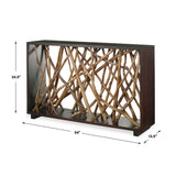 Modern European furniture - Teak Branches Console Table - www.oroa.com