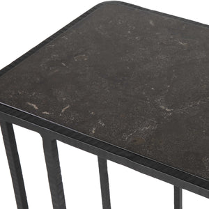   Bluestone C-Shaped Accent Table | Oroa.com