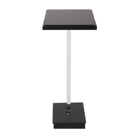 Modern European furniture - Black Mirror Accent Table - www.oroa.com