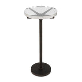 Round Crystal Accent Table by Uttermost Forge