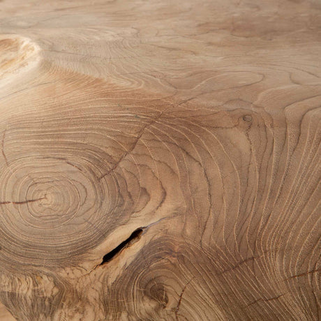 Modern European furniture - Organic Bleached Teak Side Table - www.oroa.com