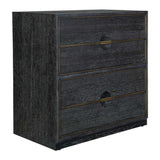 Modern European furniture - Dark Oak 4-Drawer Chest - www.oroa.com