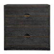 Modern European furniture - Dark Oak 4-Drawer Chest - www.oroa.com