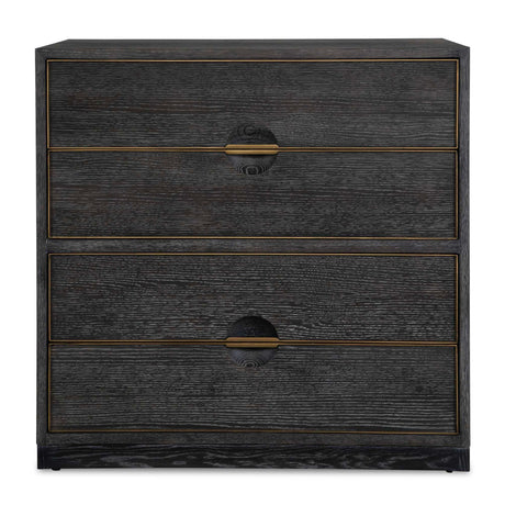   Modern European furniture - Dark Oak 4-Drawer Chest - www.oroa.com | Oroa.com