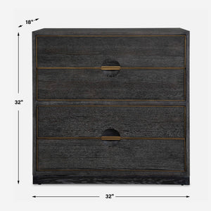   Dark Oak 4-Drawer Chest | Oroa.com