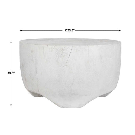 Carved Suar Wood Coffee Table | Uttermost Elevate