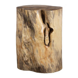 Modern European furniture - Tamarind Wood Accent Stool - www.oroa.com