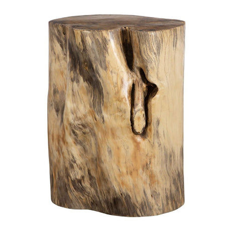 Modern European furniture - Tamarind Wood Accent Stool - www.oroa.com