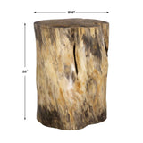 Modern European furniture - Tamarind Wood Accent Stool - www.oroa.com