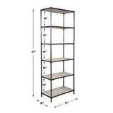 Modern European furniture - Whitewashed Mango Wood Bookshelf - www.oroa.com