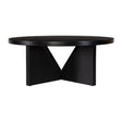 Modern European furniture - Black Mindi Veneer Coffee Table - www.oroa.com