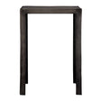 Modern European furniture - Antique Nickel Indoor/Outdoor Accent Table - www.oroa.com