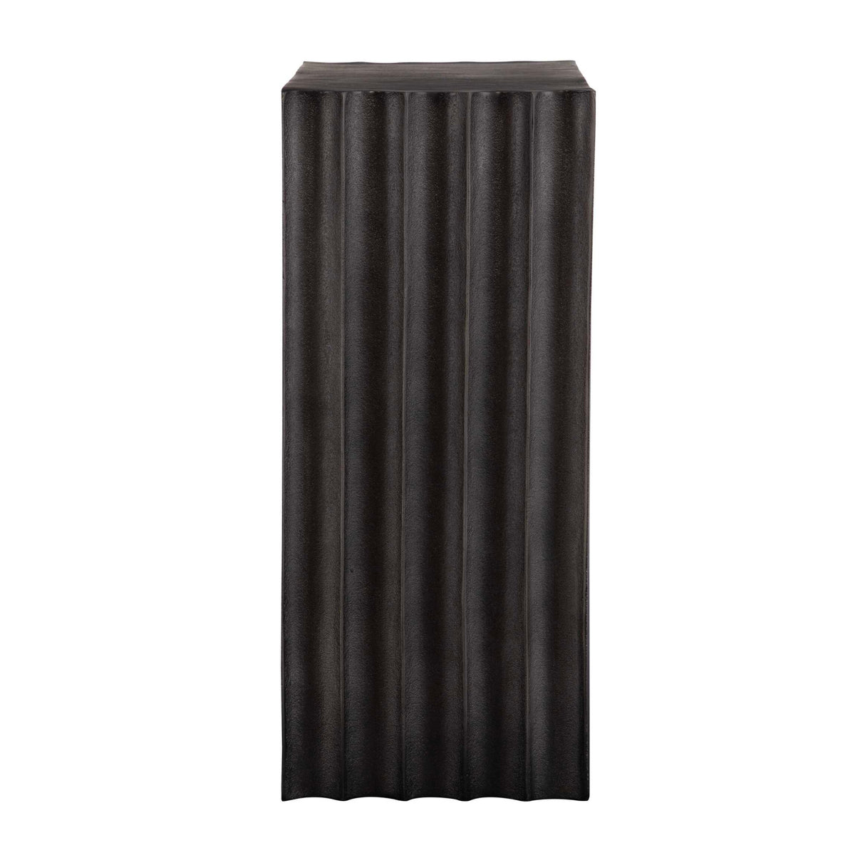 Modern European furniture - Antique Nickel Indoor/Outdoor Accent Table - www.oroa.com