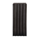 Modern European furniture - Antique Nickel Indoor/Outdoor Accent Table - www.oroa.com