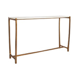 Gold Framed Marble Console Table | Uttermost Affinity