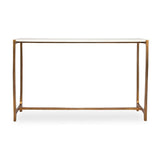 Gold Framed Marble Console Table | Uttermost Affinity