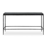 Black Concrete Console Table | Uttermost Crescendo