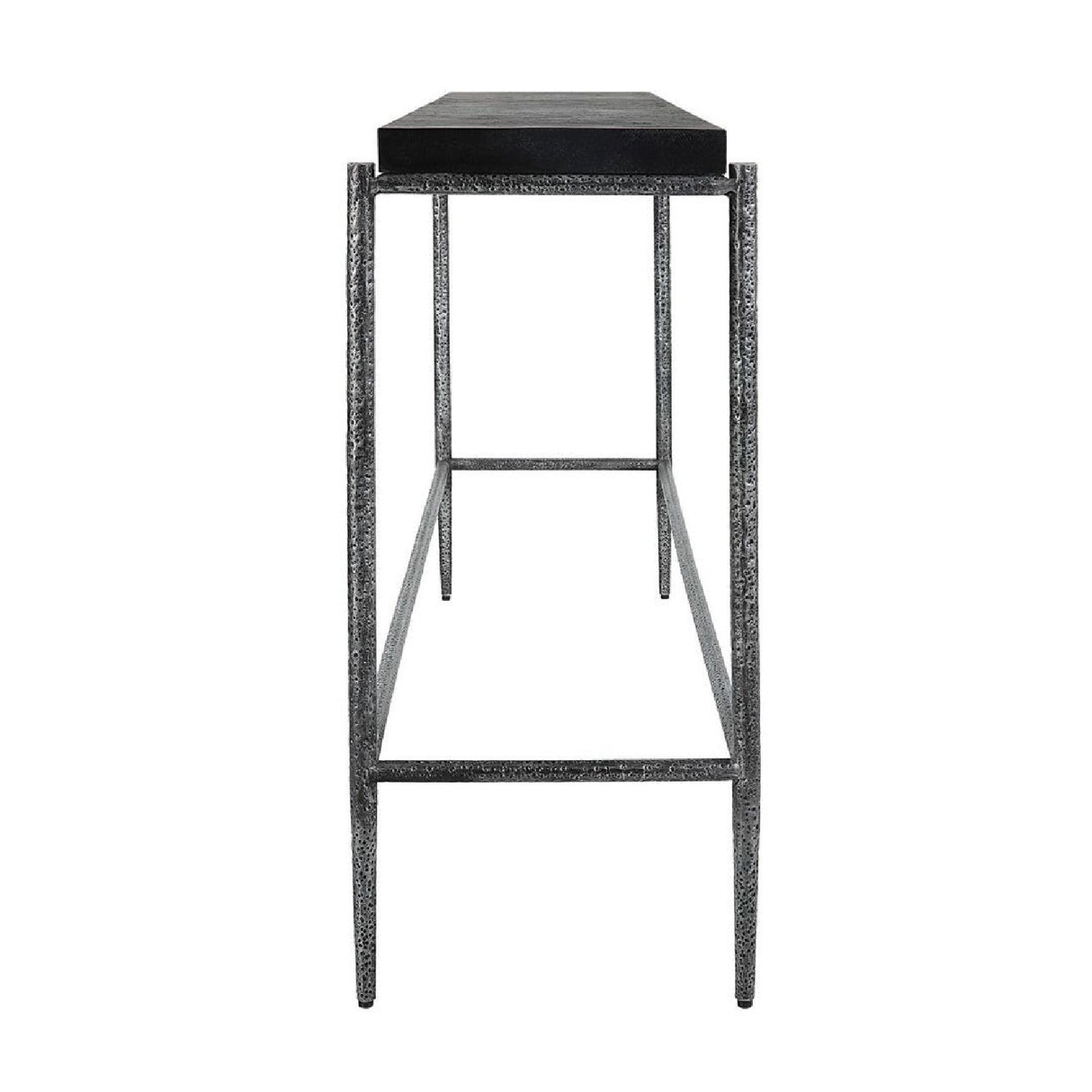 Black Concrete Console Table | Uttermost Crescendo