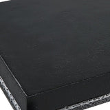Black Concrete Console Table | Uttermost Crescendo