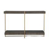 Modern European furniture - Starburst Acacia Console Table - www.oroa.com