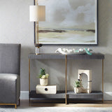 Modern European furniture - Starburst Acacia Console Table - www.oroa.com