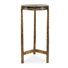 Round Glass Indoor/Outdoor Accent Table | Uttermost Eternity