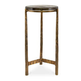 Round Glass Indoor/Outdoor Accent Table | Uttermost Eternity