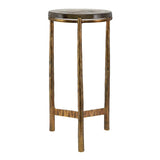 Round Glass Indoor/Outdoor Accent Table | Uttermost Eternity