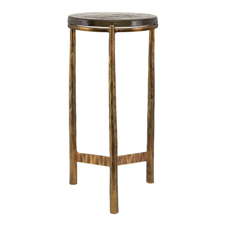 Round Glass Indoor/Outdoor Accent Table | Uttermost Eternity