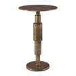 Modern European furniture - Antique Gold Accent Table - www.oroa.com