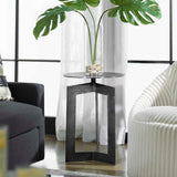 Cast Aluminum Accent Table | Uttermost Deltoid