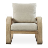 Modern European furniture - Mango Wood Framed Accent Chair - www.oroa.com