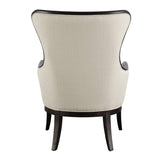 Modern European furniture - Nail Trimmed Wingback Accent Chair - www.oroa.com