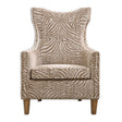 Modern European furniture - Wingback Beige Lounge Armchair - www.oroa.com