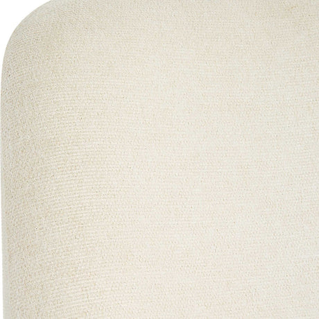 White Fabric Minimalist Dining Chair | Uttermost Vantage