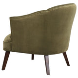 Green Velvet Welted Accent Chair | Uttermost Conroy