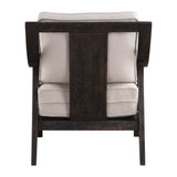 Modern European furniture - Rustic Hardwood Lounge Chair - www.oroa.com