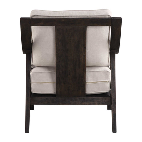 Modern European furniture - Rustic Hardwood Lounge Chair - www.oroa.com